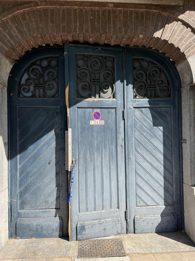 porte avant rénovation