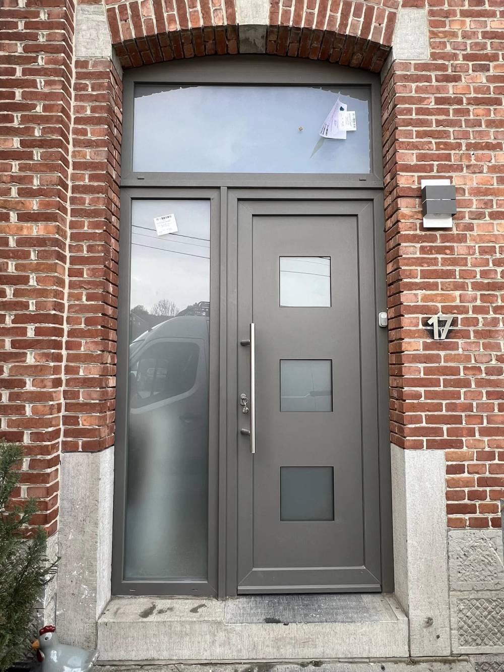 porte extérieure de sécurité