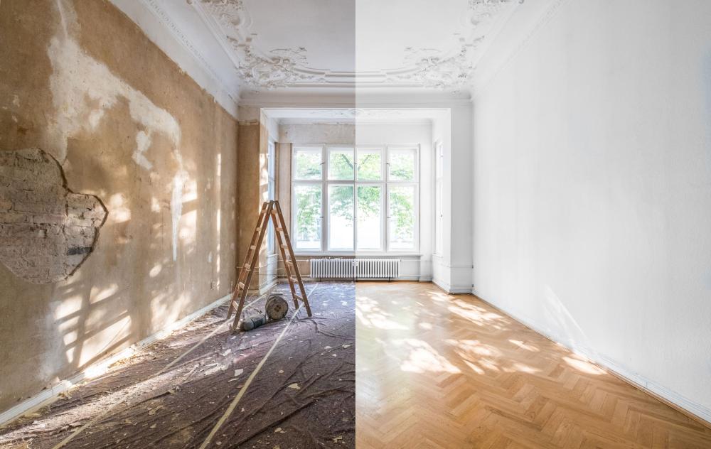 rénovation avant / après